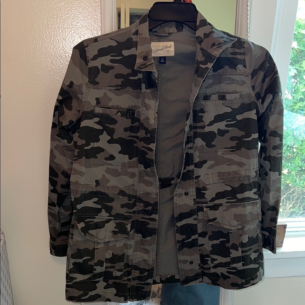 Camouflage Cargo Jacket